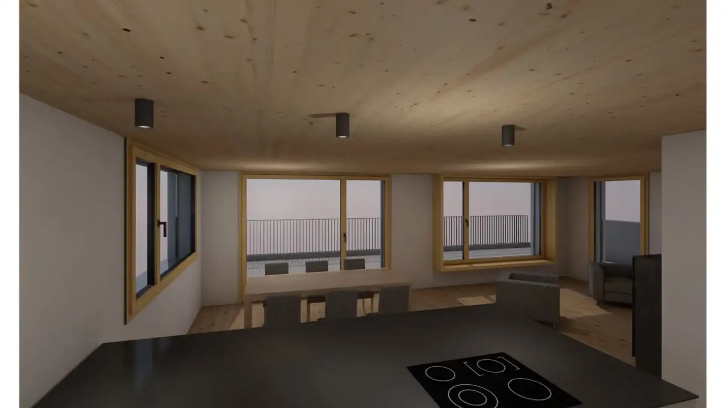 Appartement en terrasse à louer - Badogna 13a, 7452 Cunter - Photo 2