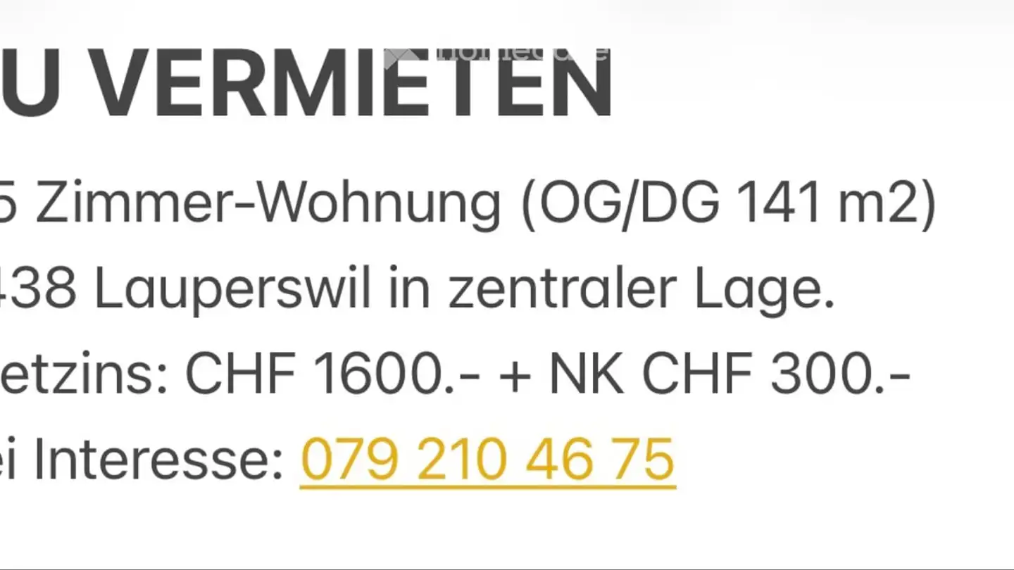 Apartment for rent - Dorfstrasse 38, 3438 Lauperswil