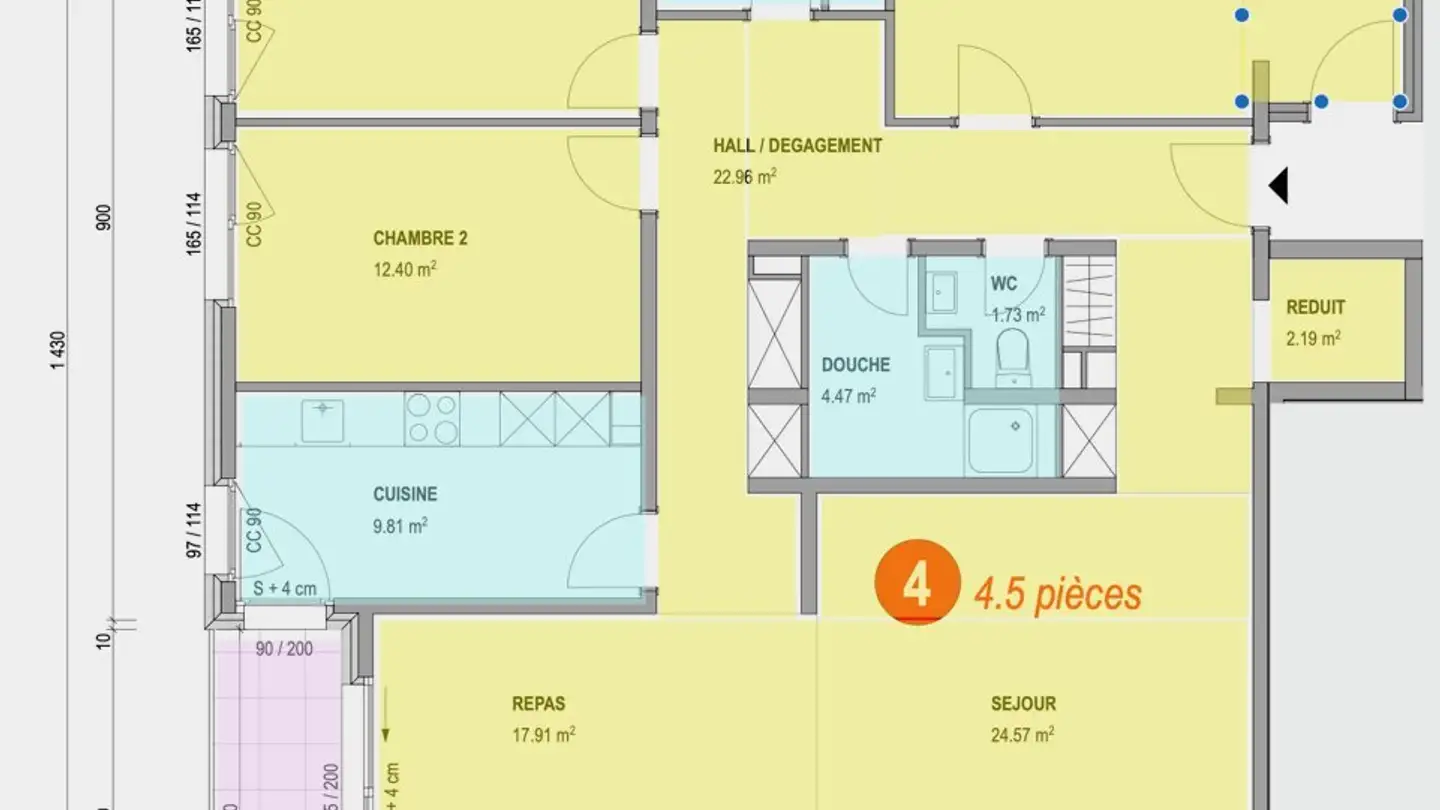 Apartment for rent - Rue De La Riaz 19, 1026 Echandens - Photo 3