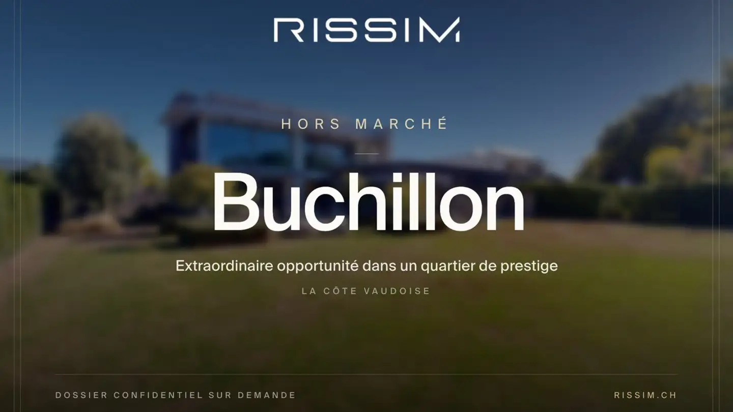 Maison individuelle à vendre - 1164 Buchillon