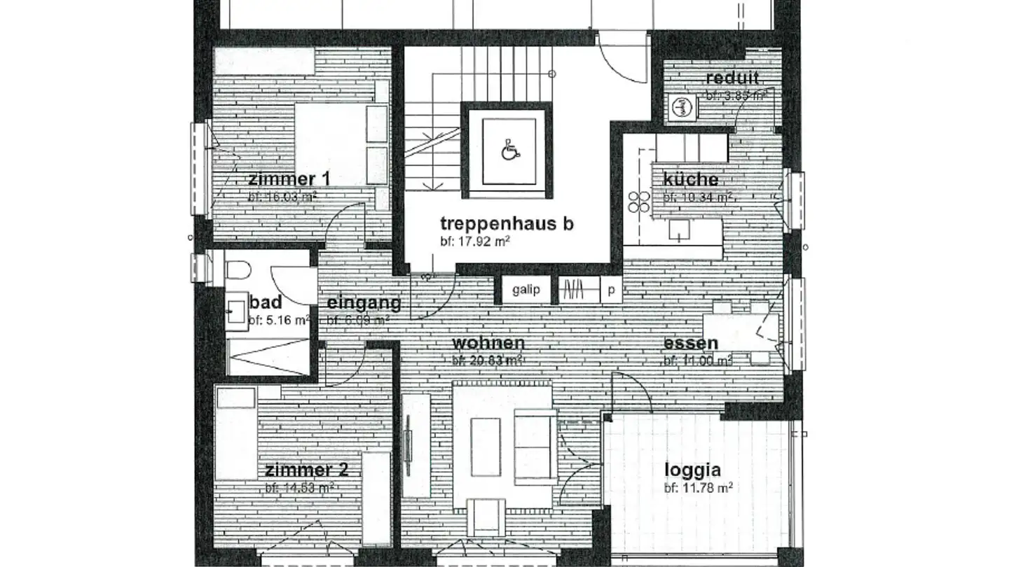 Apartment for rent - Bahnhofstrasse 19, 8722 Kaltbrunn