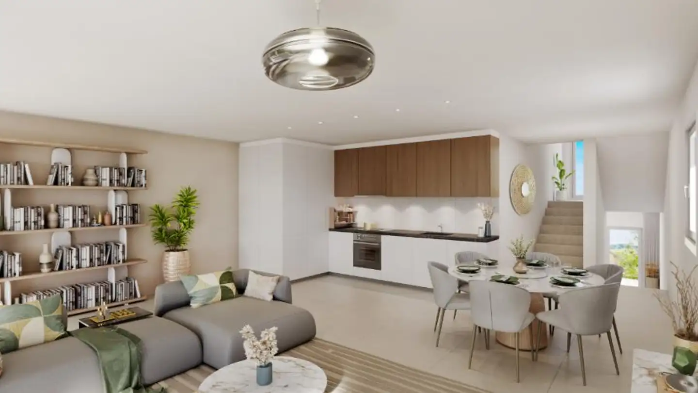 Appartement à vendre - Route du Centre 60, 1741 Cottens FR - Photo 4