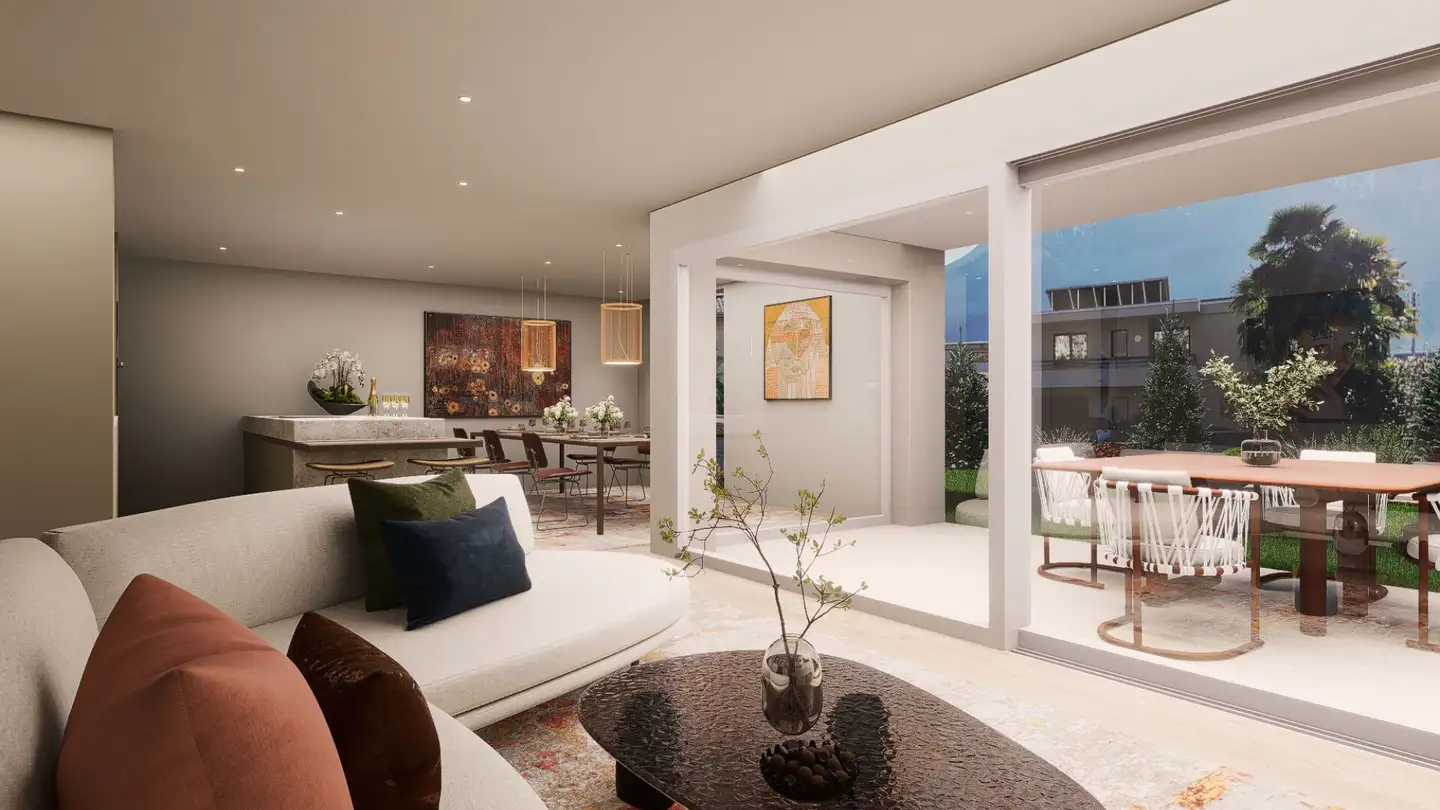 Attique à louer - Via Campagne, 6596 Gordola - Photo 2