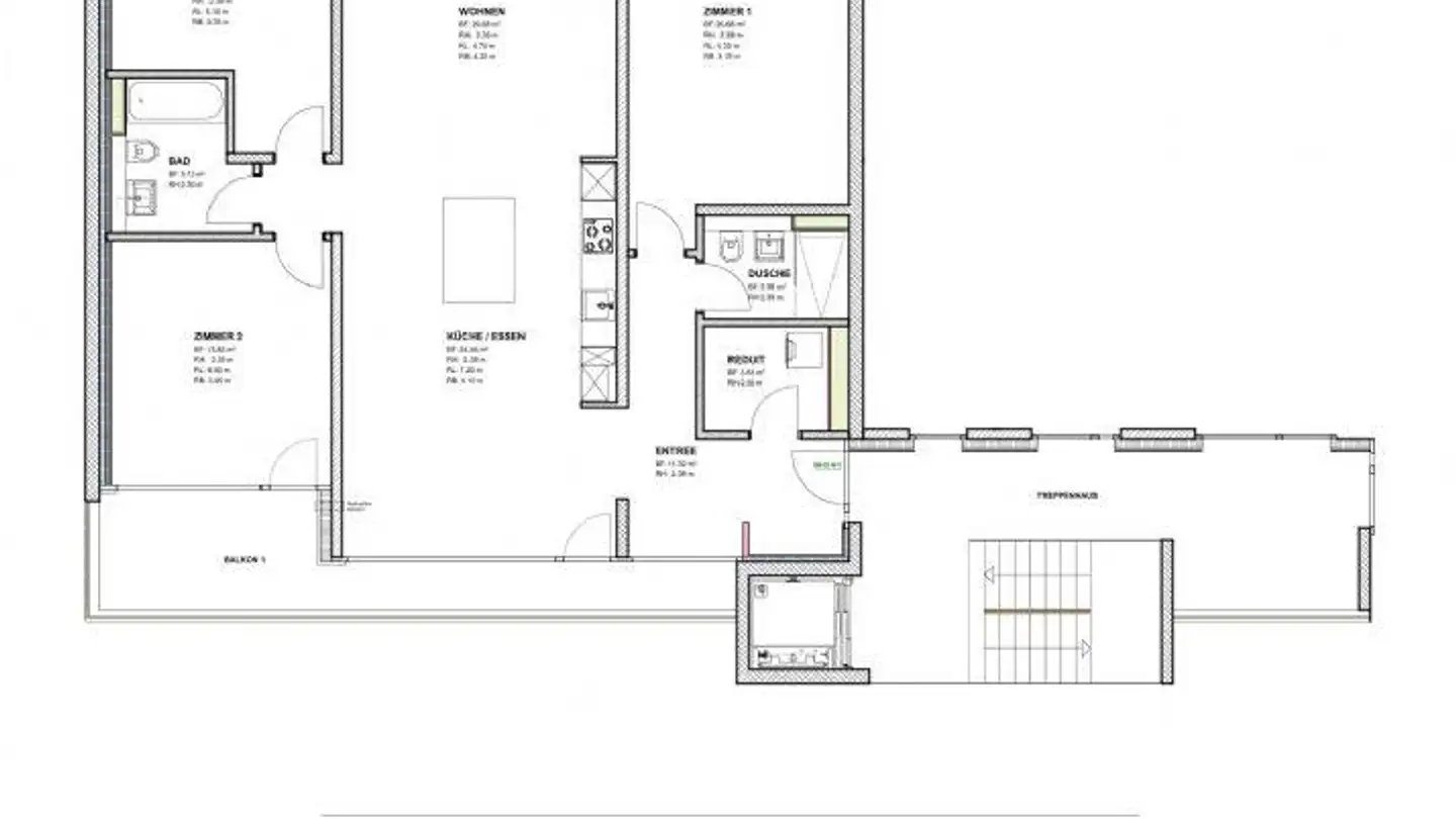Apartment for rent - Dörflistrasse 4, 5706 Boniswil - Photo 3