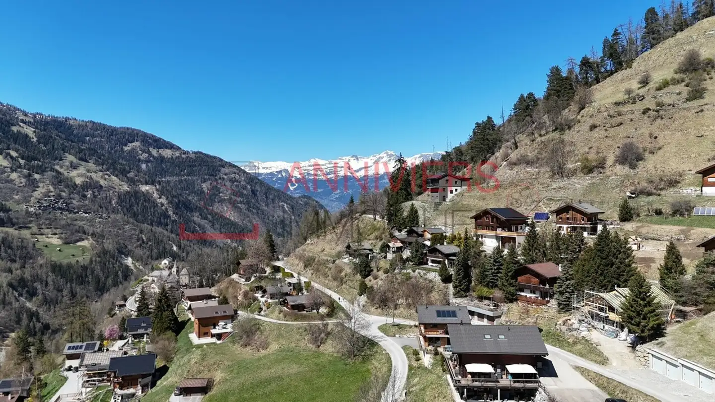 Constructible plot for sale - 3961 Vissoie