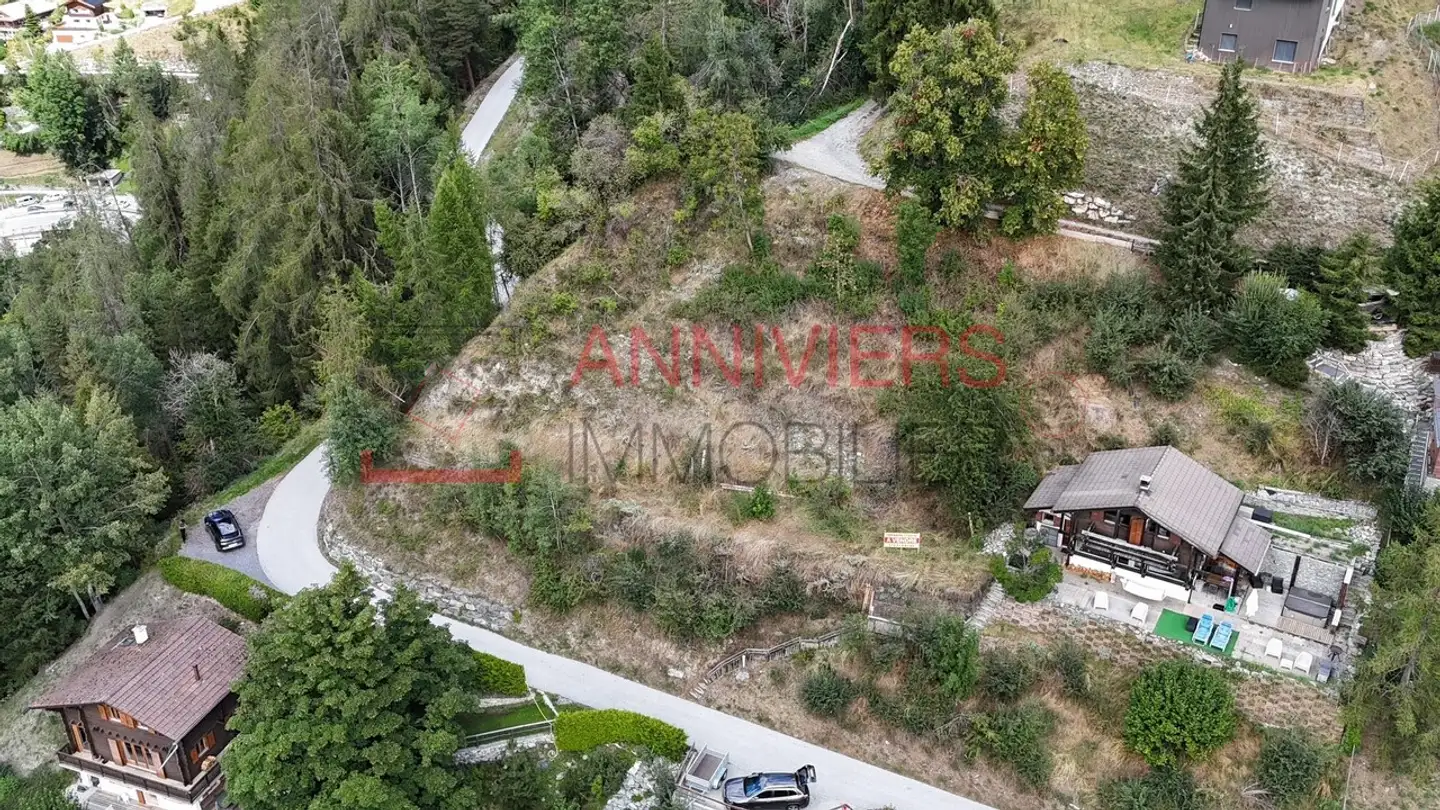 Constructible plot for sale - 3961 Vissoie - Photo 3