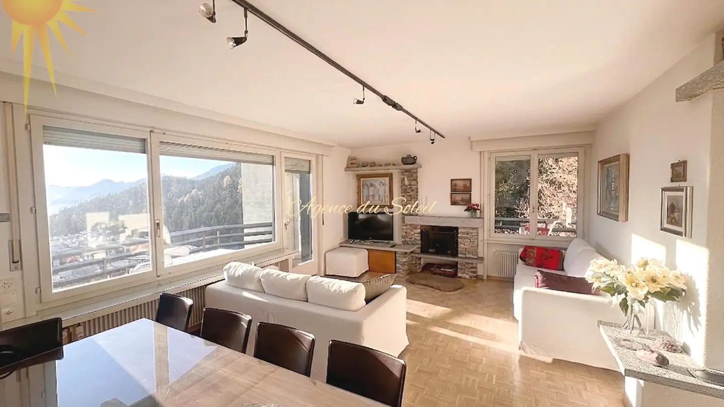 Möblierte Wohnung mieten - Route De Crans-Montana, 3963 Montana - Foto 2