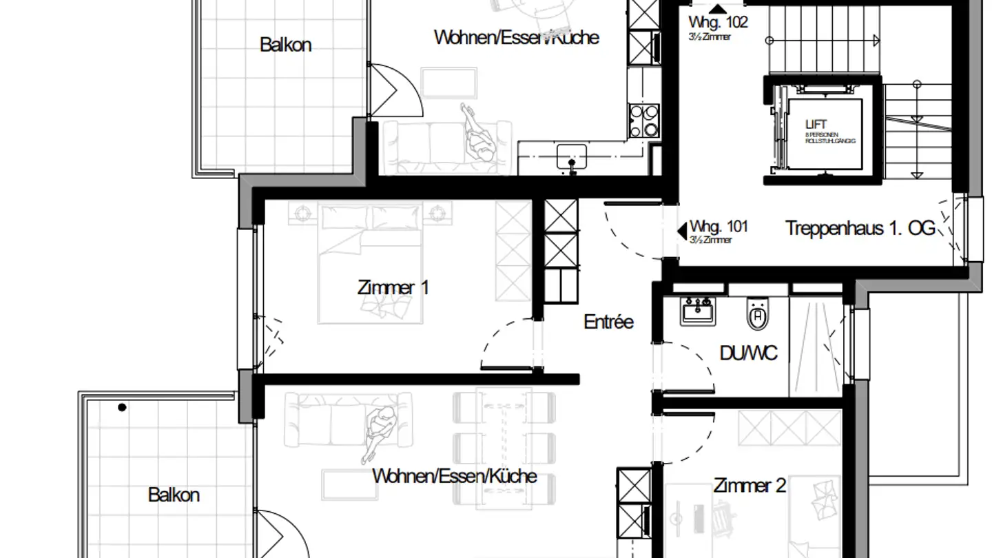 Appartamento in affitto - Bahnhofstrasse 13, 8422 Pfungen - Foto 3