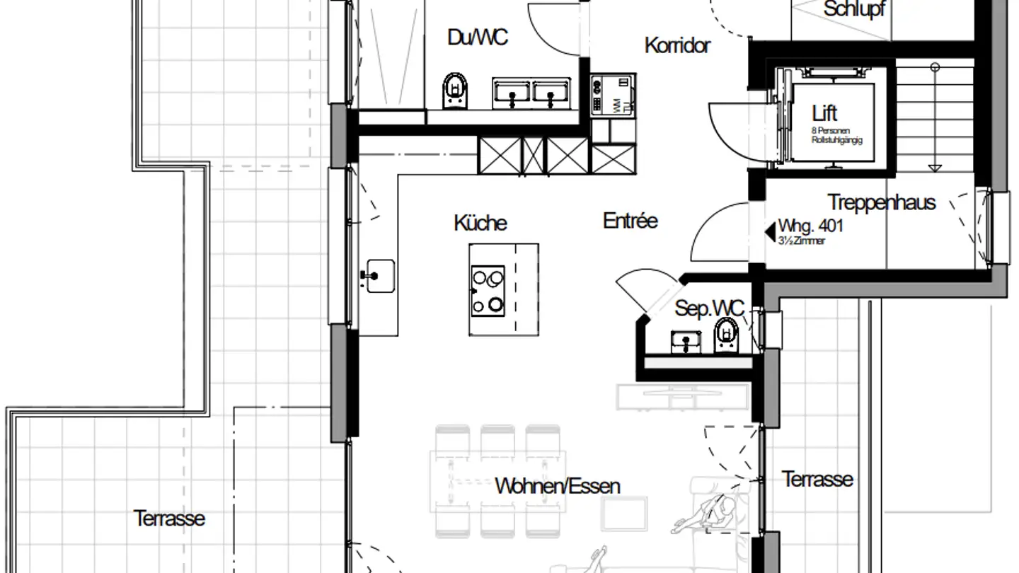Appartamento in affitto - Bahnhofstrasse 13, 8422 Pfungen - Foto 4