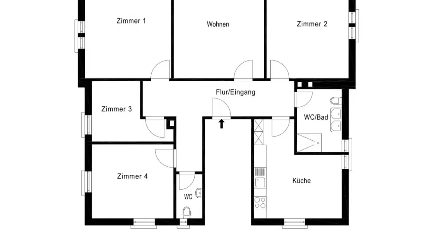 Wohnung mieten - 9200 Gossau SG - Foto 3