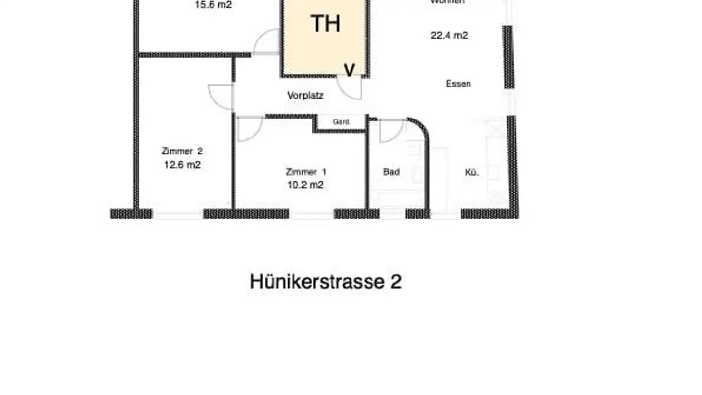 Wohnung mieten - Hünikerstrasse 2, 5425 Schneisingen
