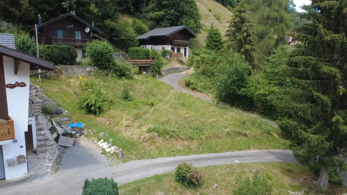 Terrain constructible à vendre - Route De Martenoy 9, 1873 Val-d'Illiez