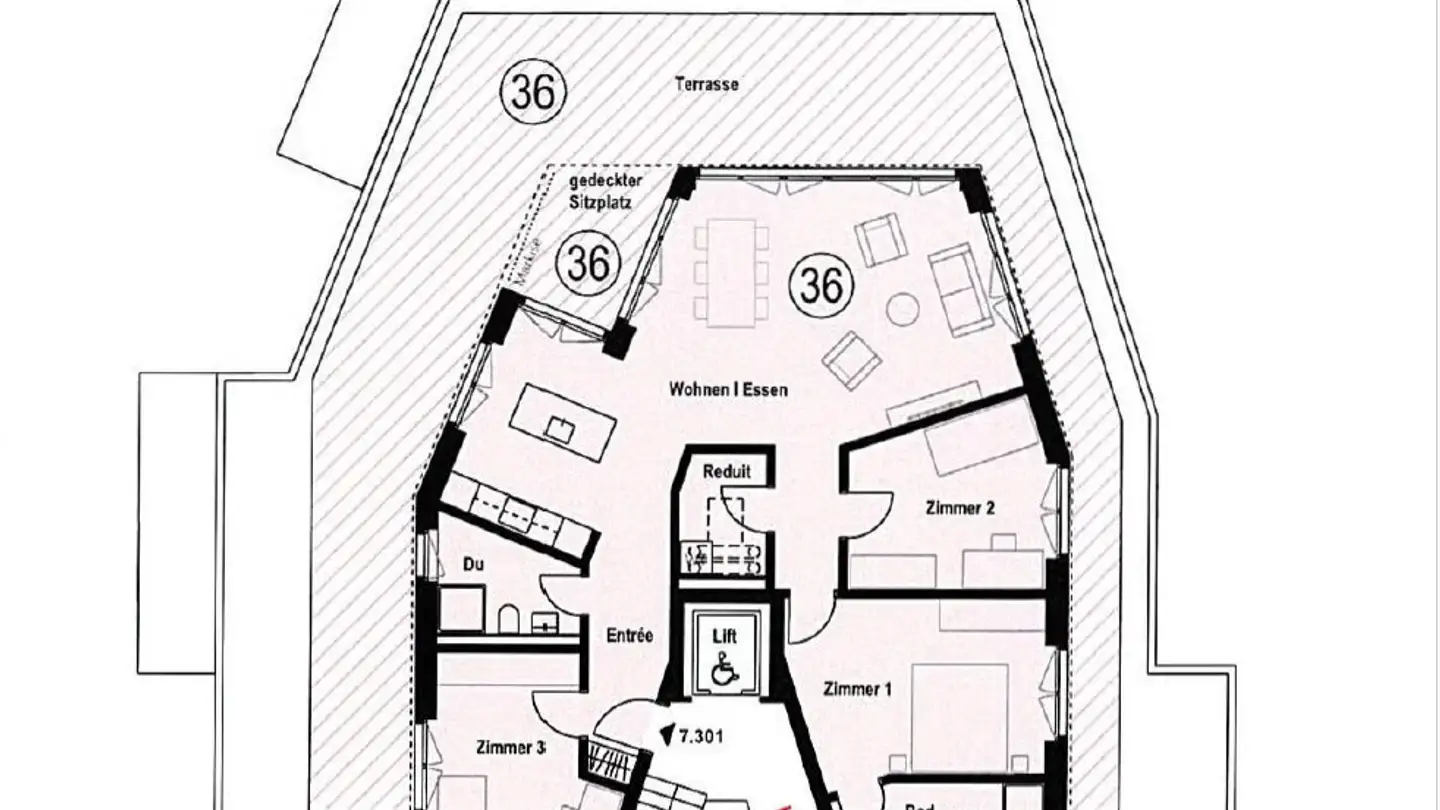 Penthouse for sale - Lochstrasse 7, 5304 Endingen