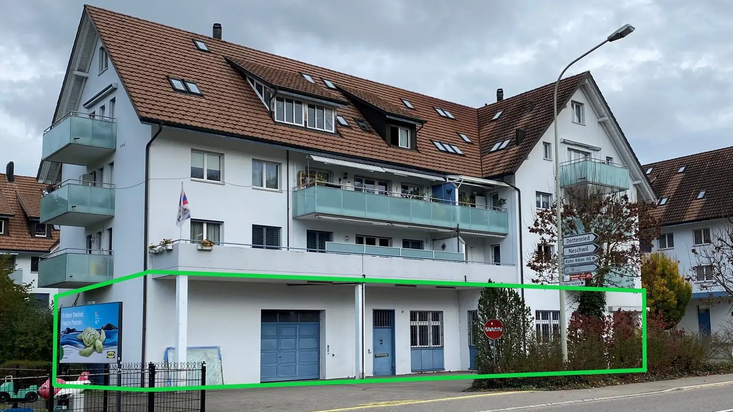 Gewerbe mieten - Spiegelacker 3, 8486 Rikon im Tösstal