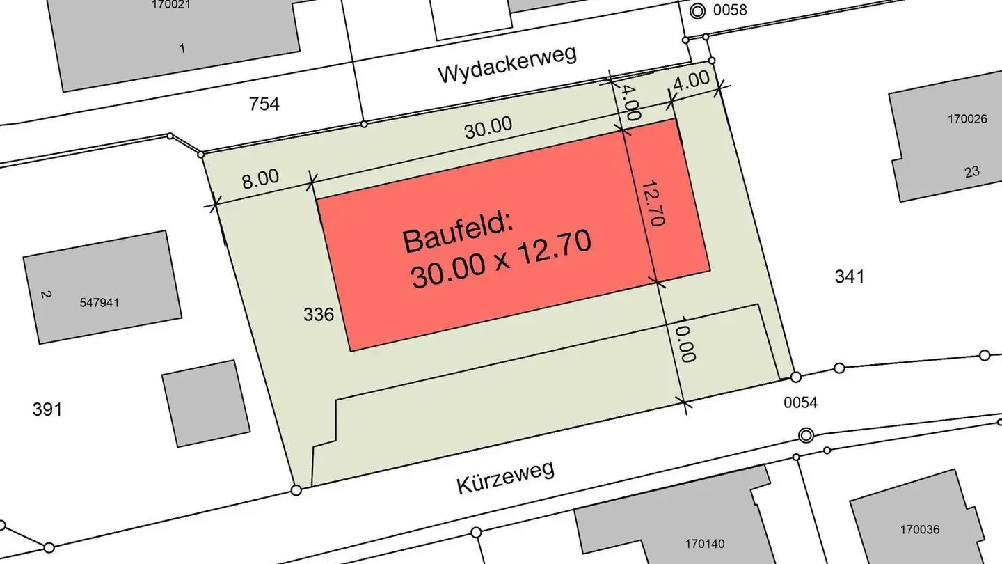 Bauland kaufen - Kürzeweg 25, 2542 Pieterlen