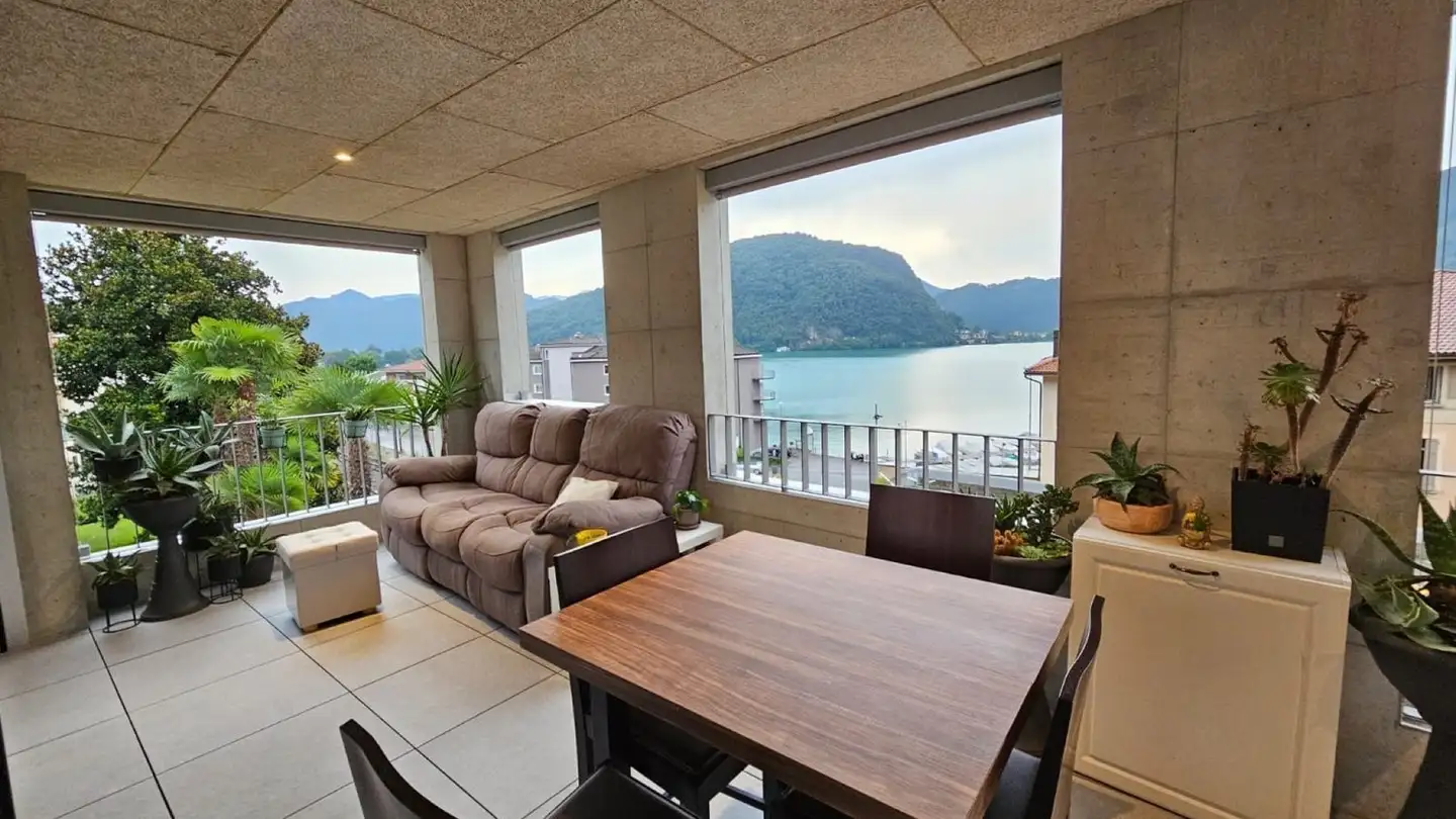 Appartement à louer - Via San Bernardino 7, 6988 Ponte Tresa - Photo 2