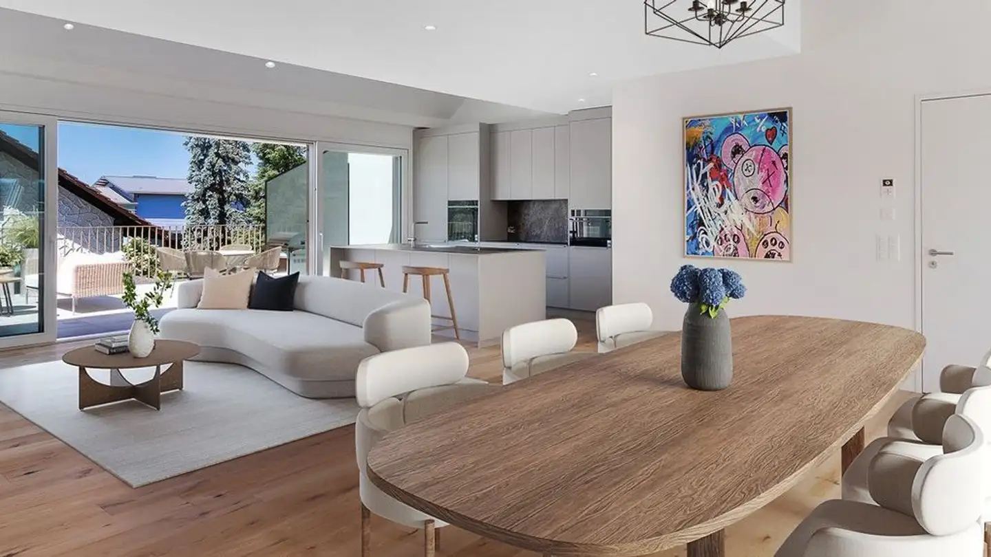 Attic flat for rent - Wehntalerstrasse 30, 8181 Höri - Photo 3