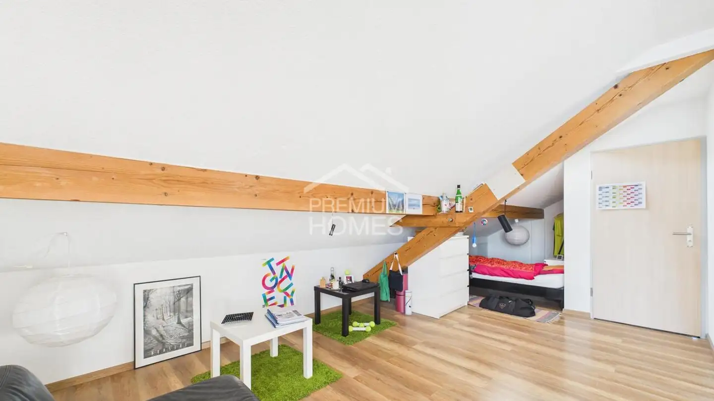 Attic flat for rent - 4562 Biberist - Photo 2