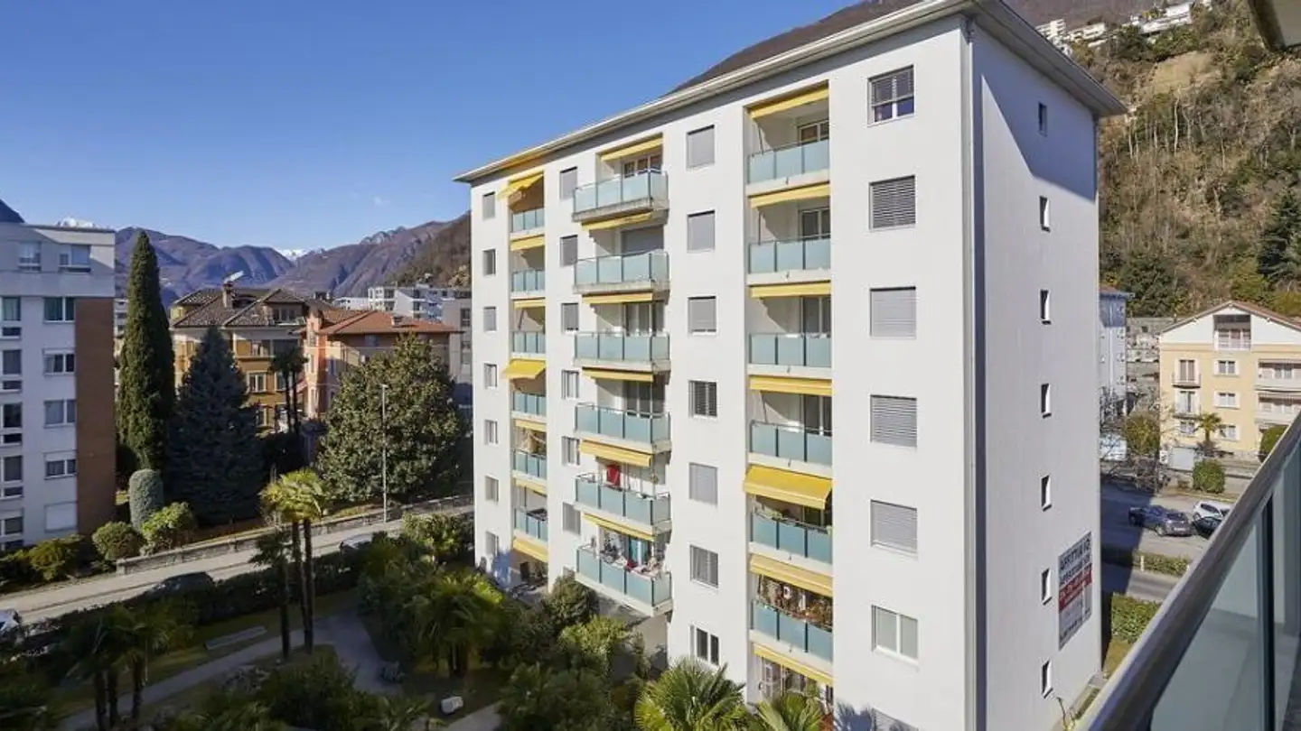 Appartement à louer - Via Vincenzo D'Alberti 3, 6600 Locarno
