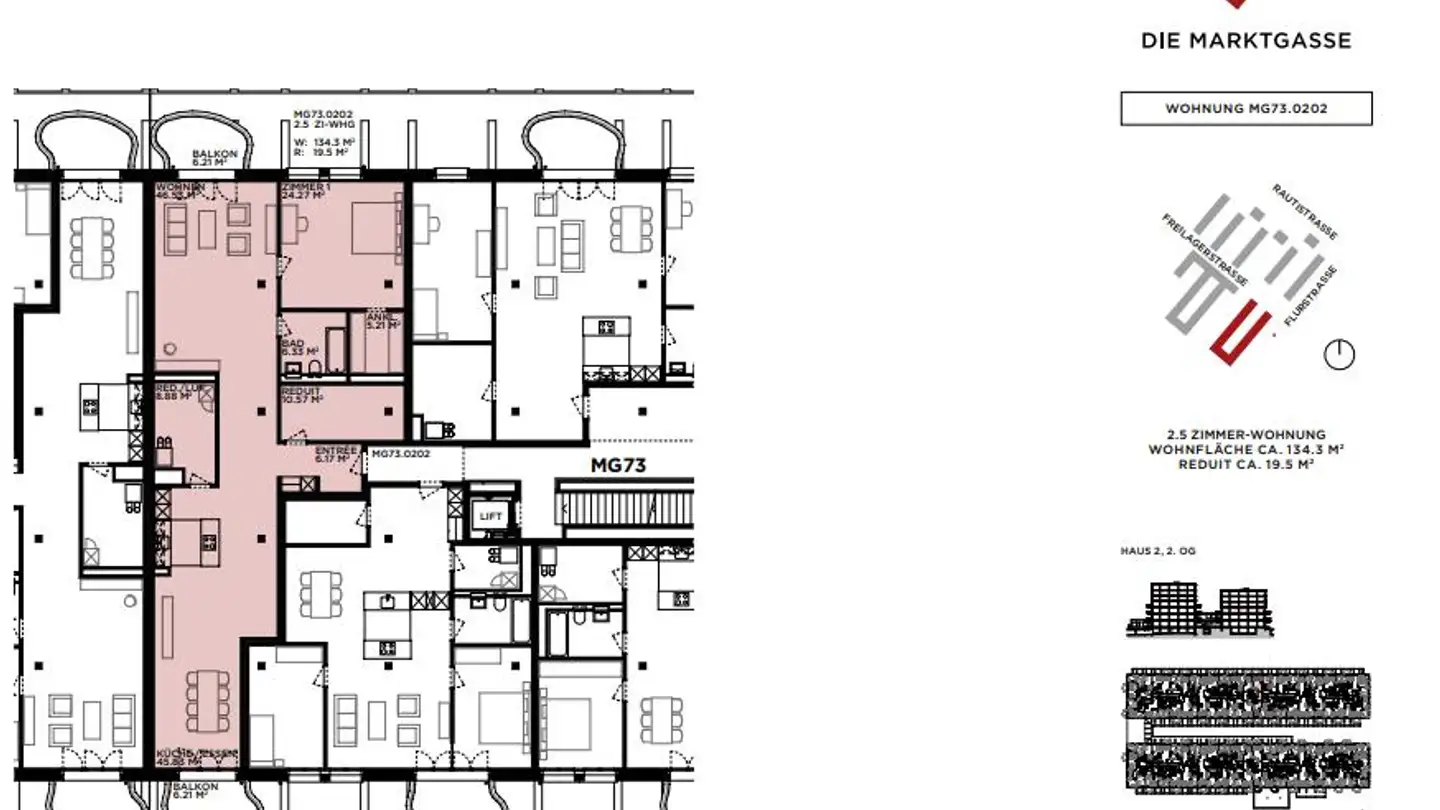 Apartment for rent - Freilagerstrasse 73, 8047 Zürich - Photo 2