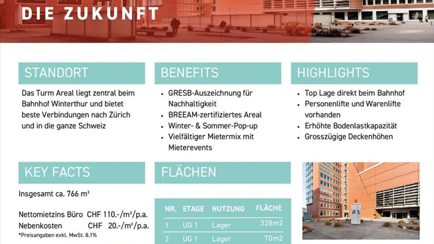 Lagerraum mieten - Theaterstrasse 17, 8400 Winterthur - Foto 3