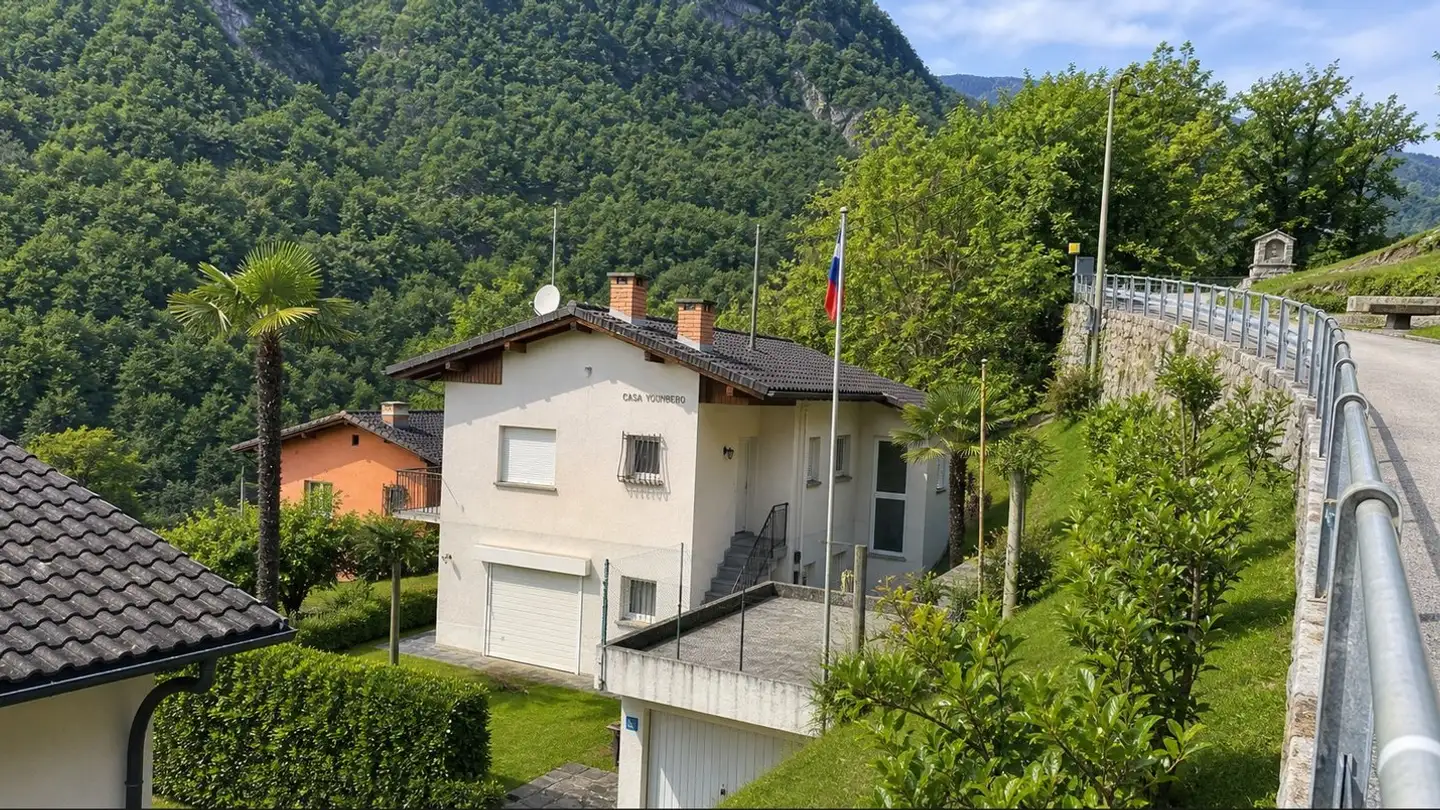 Maison individuelle à vendre - Via Passaroro 65, 6596 Gordola