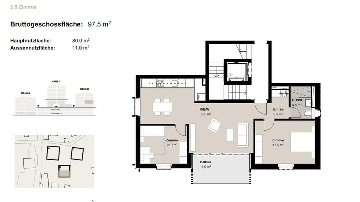 Apartment for rent - Haselgasse 4, 3935 Bürchen - Photo 2
