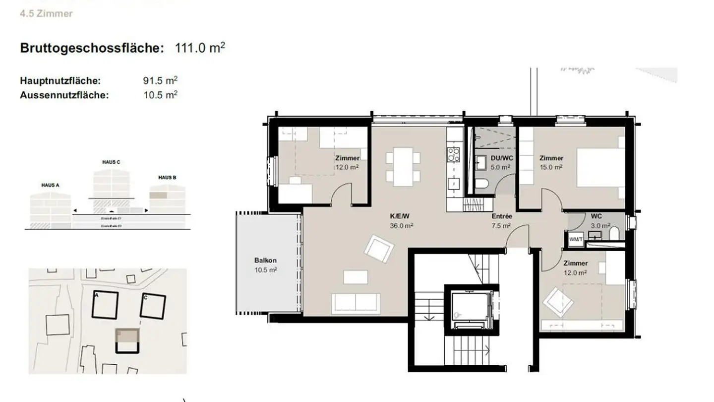 Appartamento in affitto - Haselgasse 4, 3935 Bürchen - Foto 2