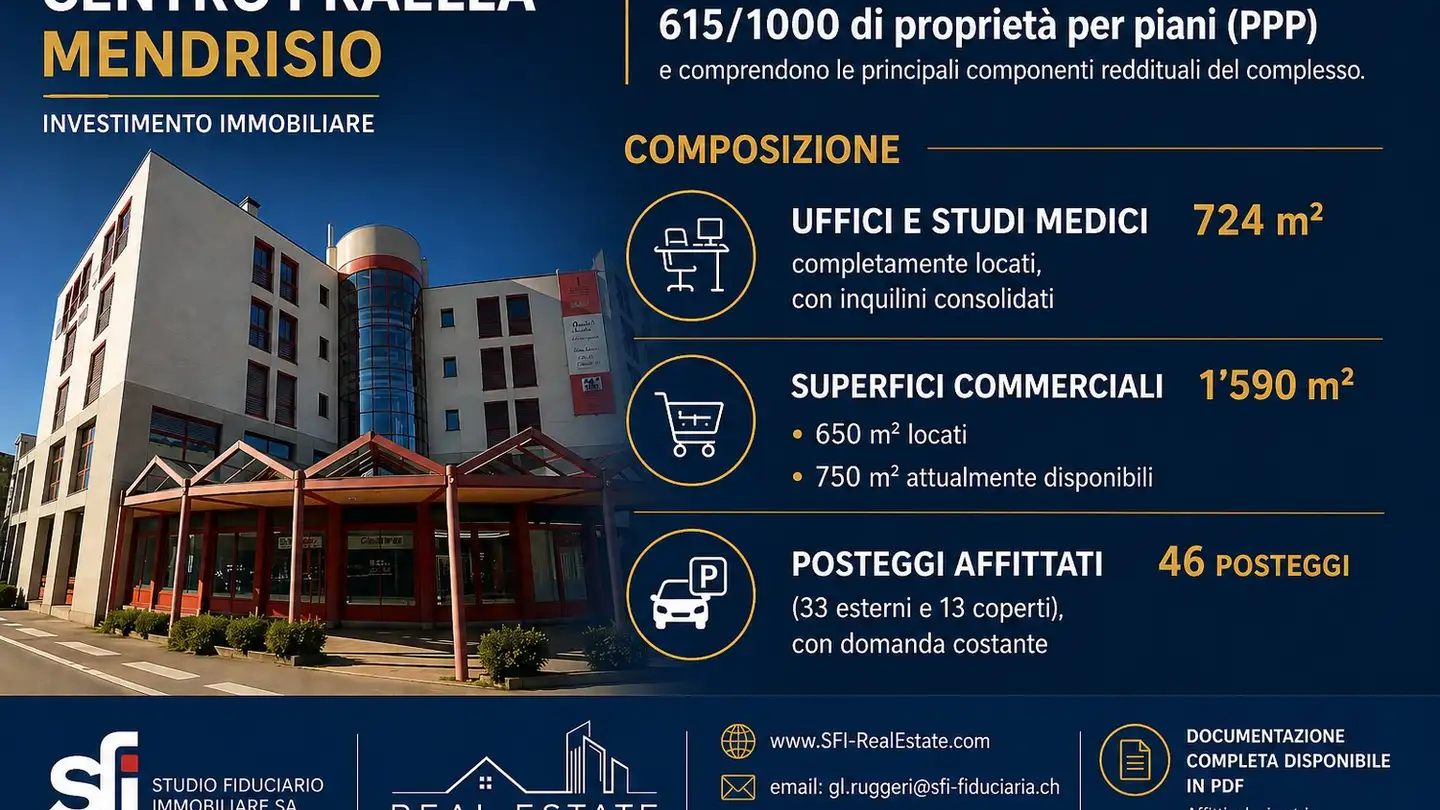 Kaufhaus kaufen - Via Franco Zorzi 20, 6850 Mendrisio - Foto 2