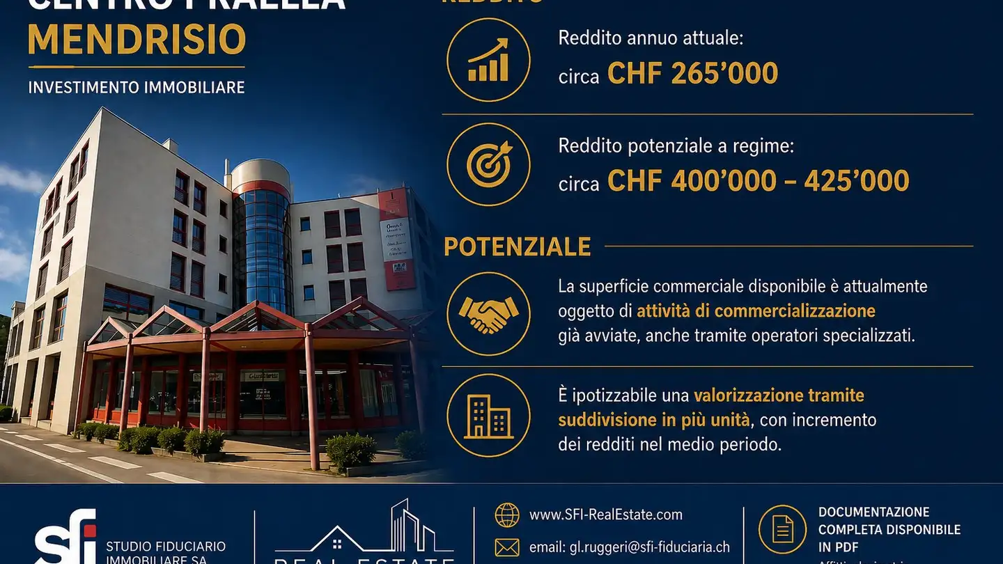 Kaufhaus kaufen - Via Franco Zorzi 20, 6850 Mendrisio - Foto 3