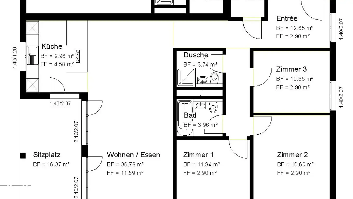 Apartment for rent - Schaffhauserzelgweg 4, 8240 Thayngen - Photo 2