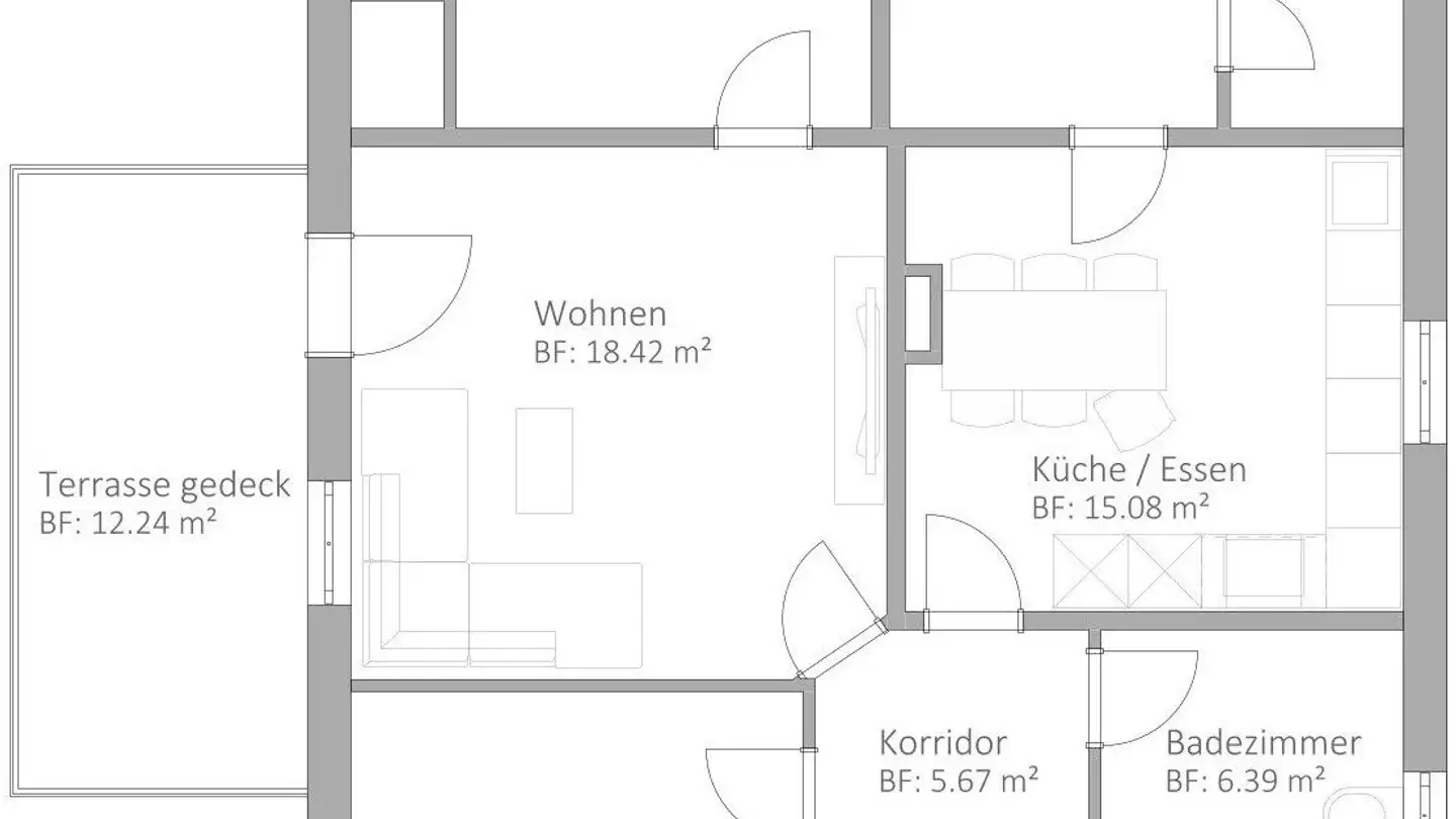 Appartement à louer - Hauptstrasse 69, 5737 Menziken - Photo 3