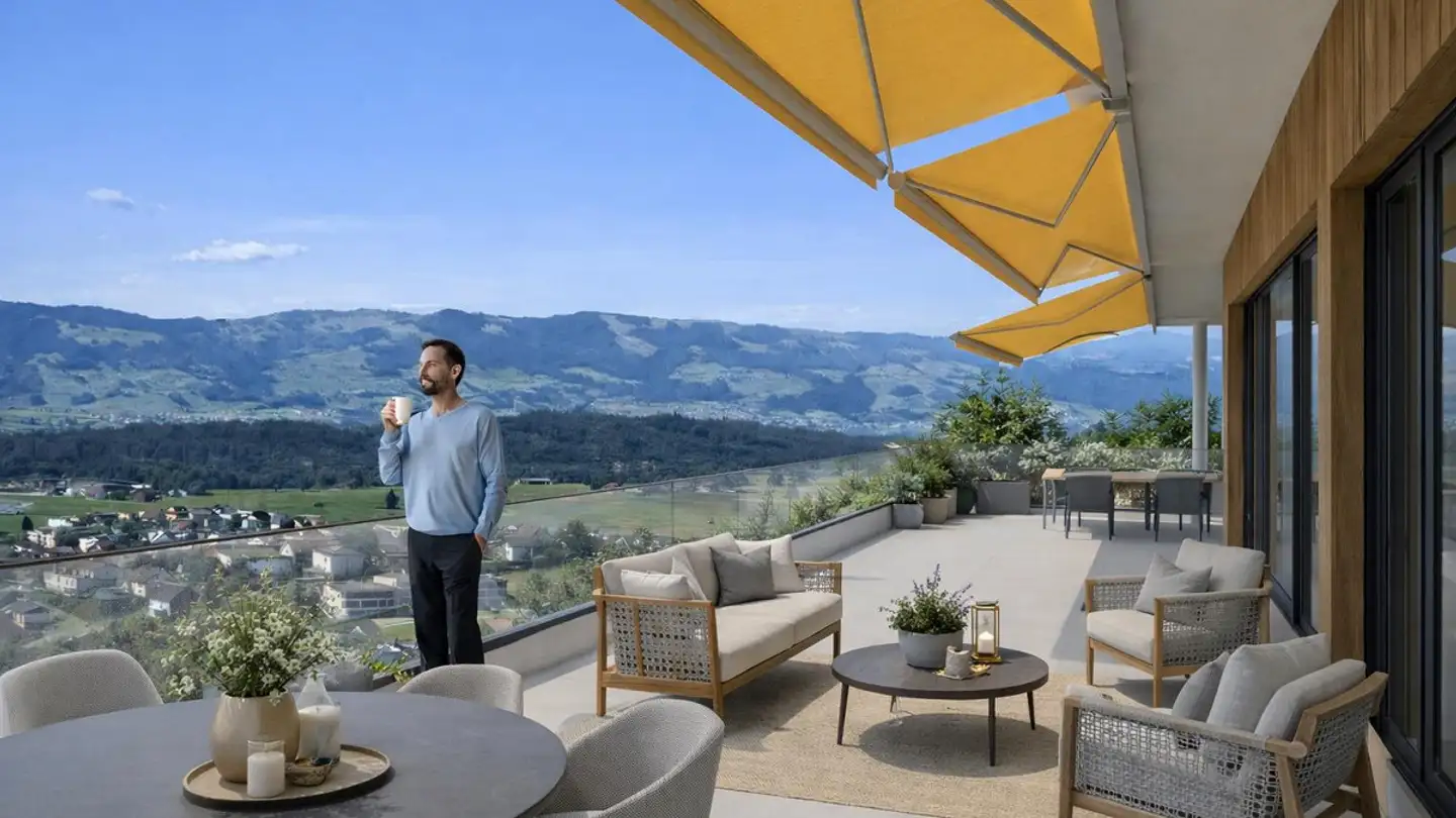 Terrassenwohnung kaufen - Säntisstrasse 8, 8733 Eschenbach SG - Foto 2