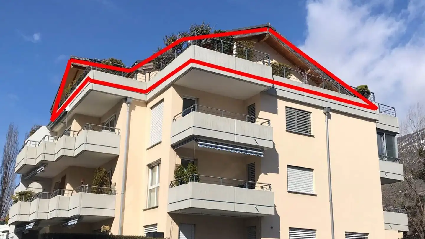 Attico in affitto - Sandstrasse 6, 3930 Visp