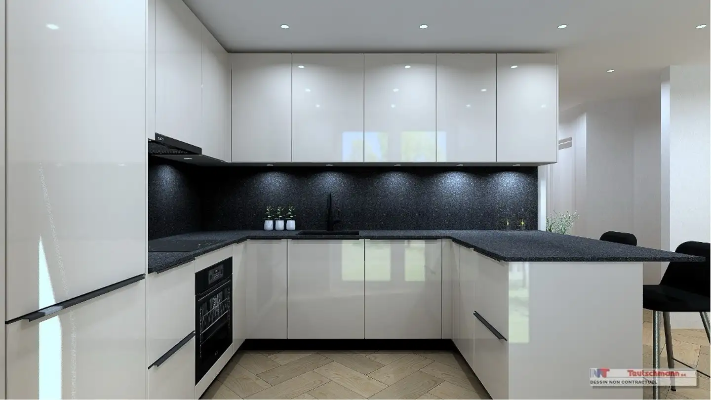 Wohnung mieten - Chemin Des Grands-Champs 1, 1196 Gland - Foto 4