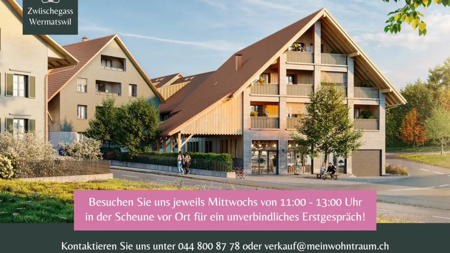 Appartement à vendre - Pfäffikerstrasse 120, 8615 Wermatswil