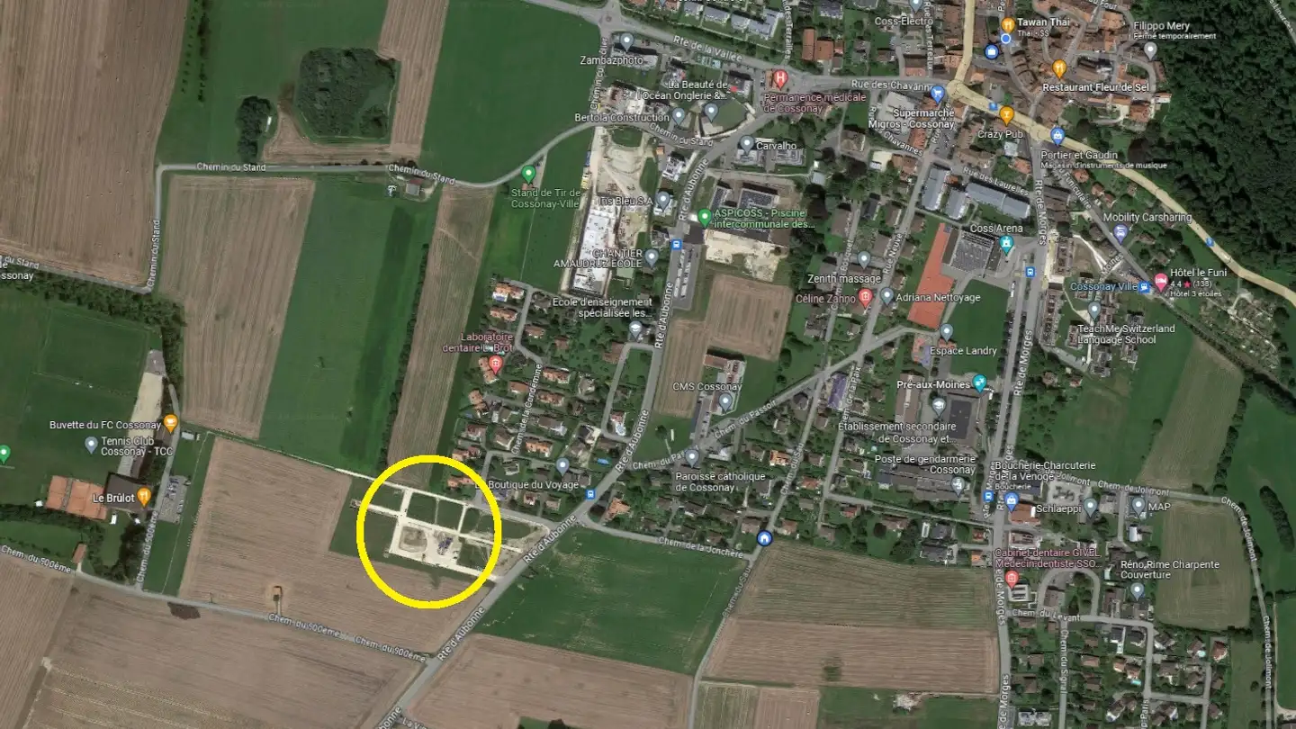 Place de parking extérieure à louer - Chemin Des Lièvres, 1304 Cossonay-Ville