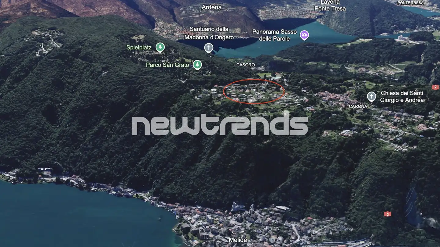 Terrain constructible à vendre - 6914 Carona