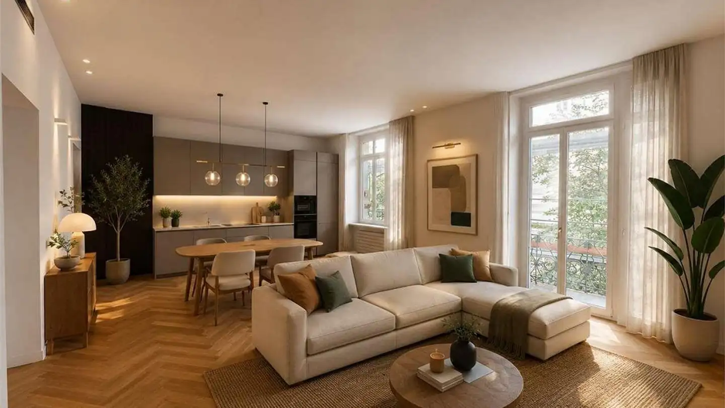 Wohnung mieten - Via Pasquale Lucchini, 6900 Lugano - Foto 2