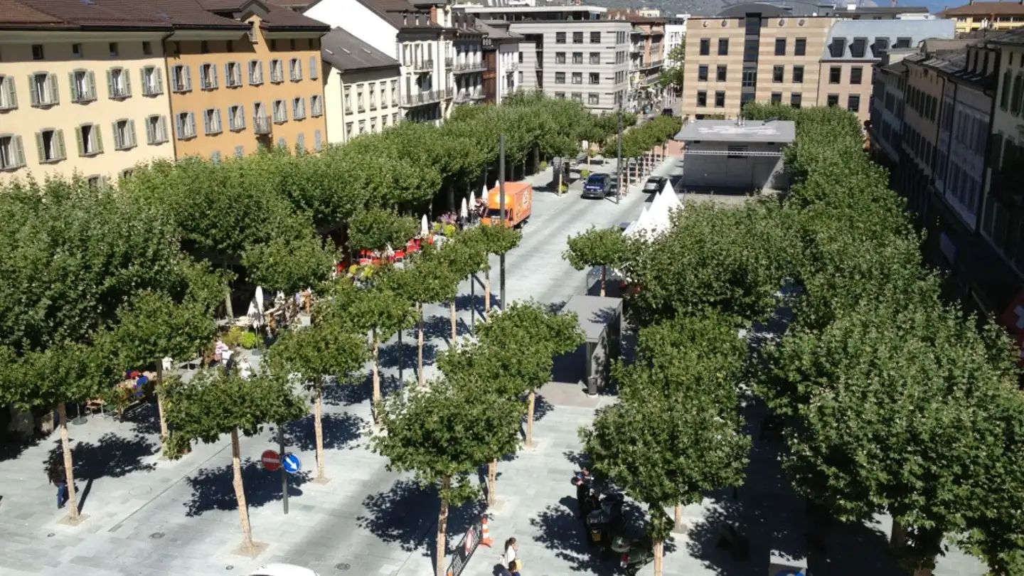 Immeuble mixte à vendre - Place Centrale, 1920 Martigny