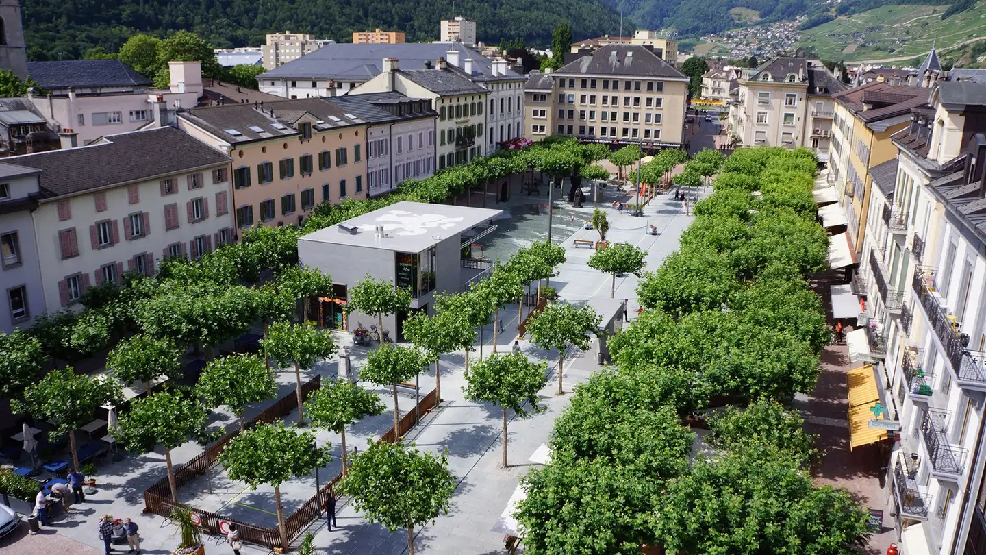 Immeuble mixte à vendre - Place Centrale, 1920 Martigny - Photo 3