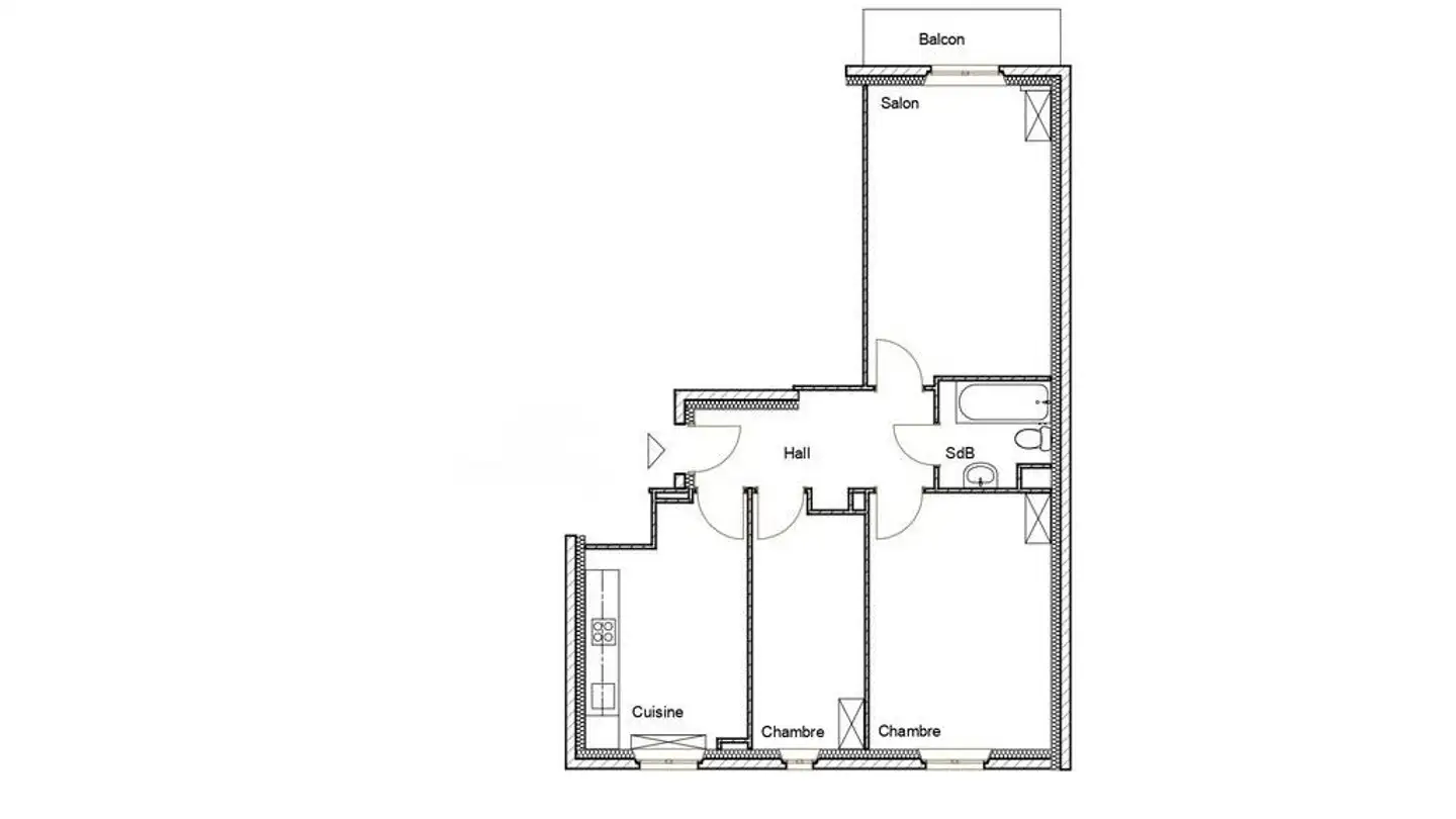 Wohnung mieten - Rue Du Grand-Bureau 20, 1227 Les Acacias - Foto 2