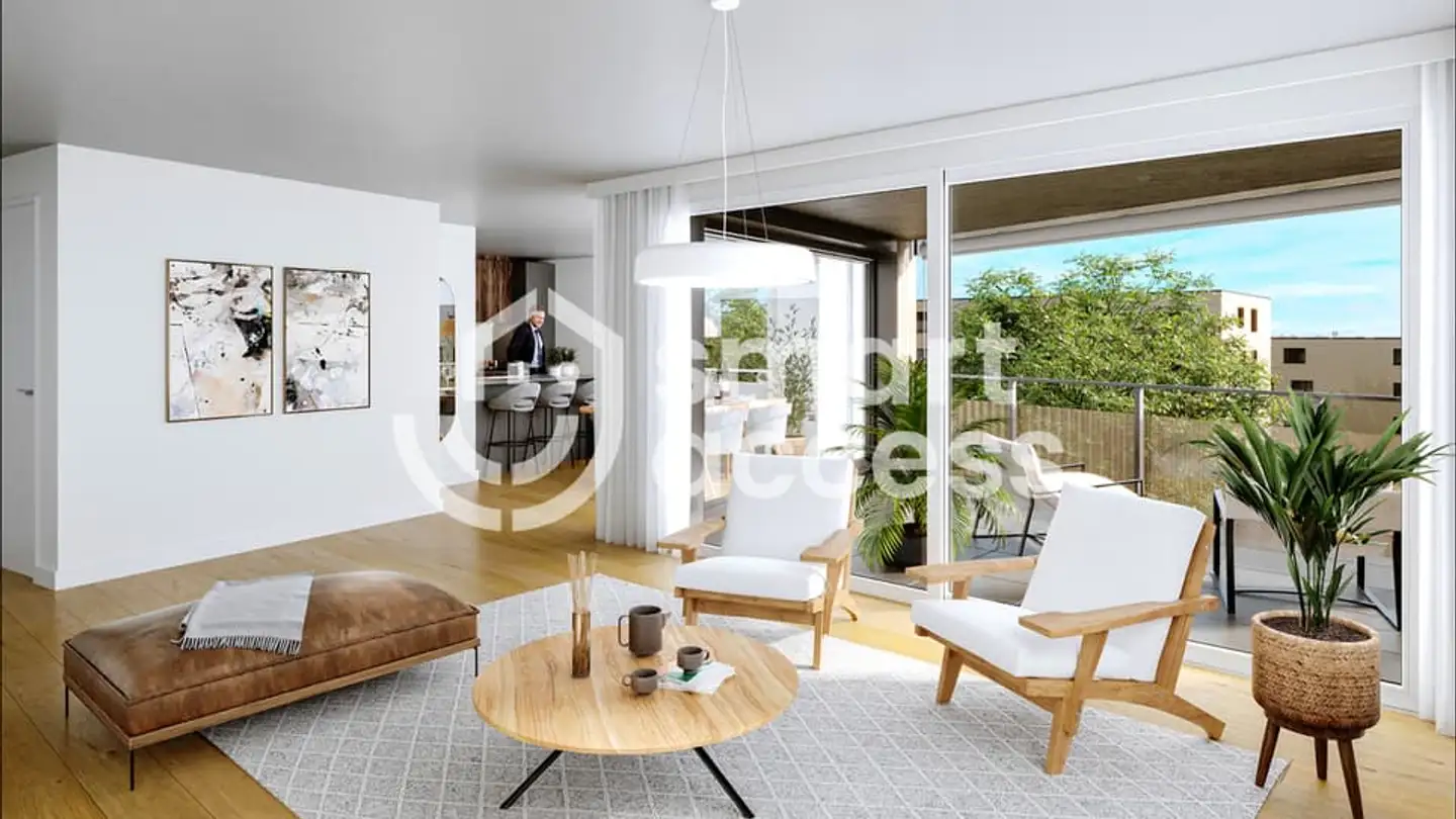 Appartamento in affitto - Impasse De Champ-Riond 30, 1753 Matran - Foto 2