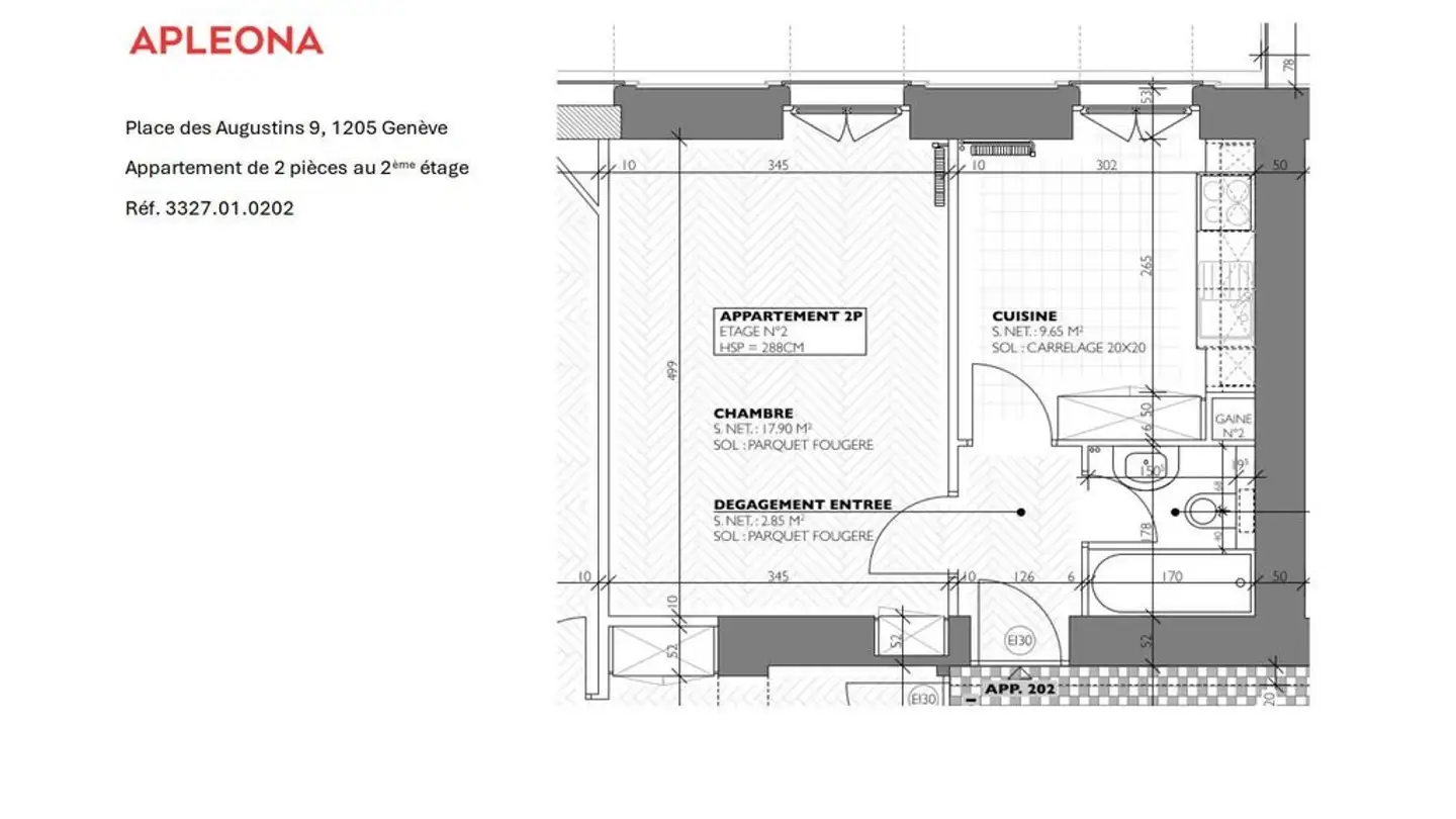 Wohnung mieten - Place Des Augustins 9, 1205 Genève - Foto 4