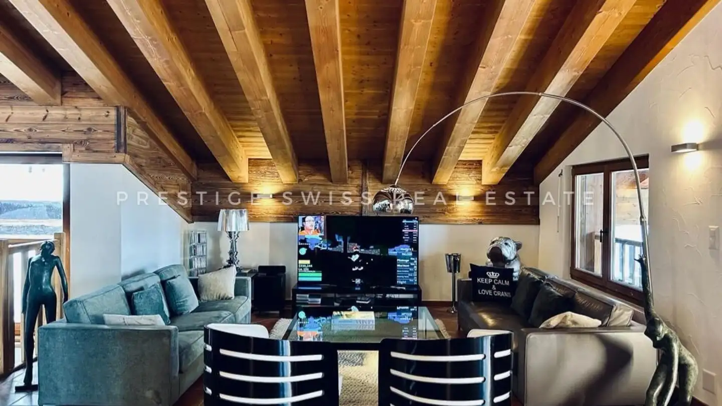 Attique à vendre - Route De Vermala 41, 3963 Crans-Montana - Photo 3