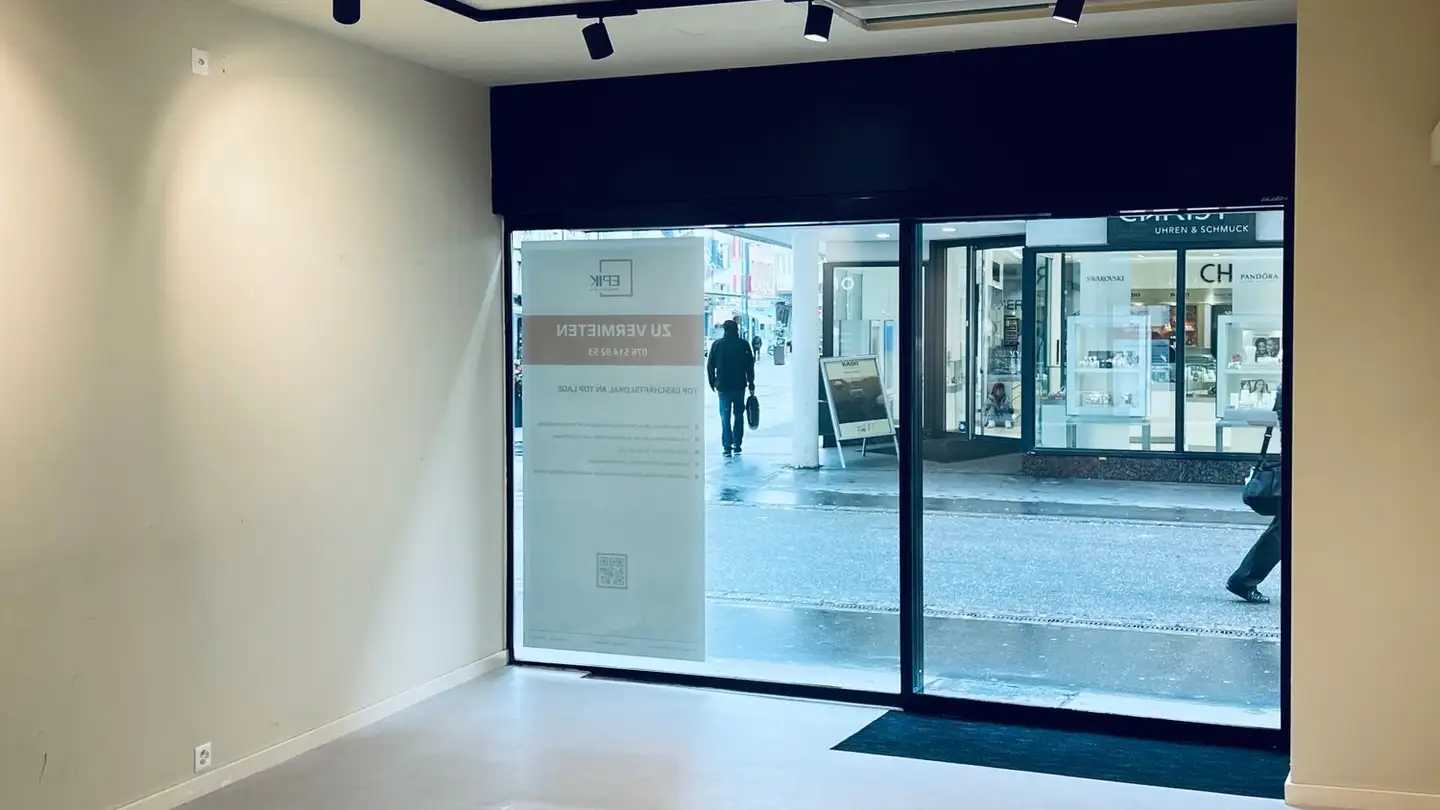 Shop for rent - Rue De Nidau / Nidaugasse 22, 2502 Biel/Bienne