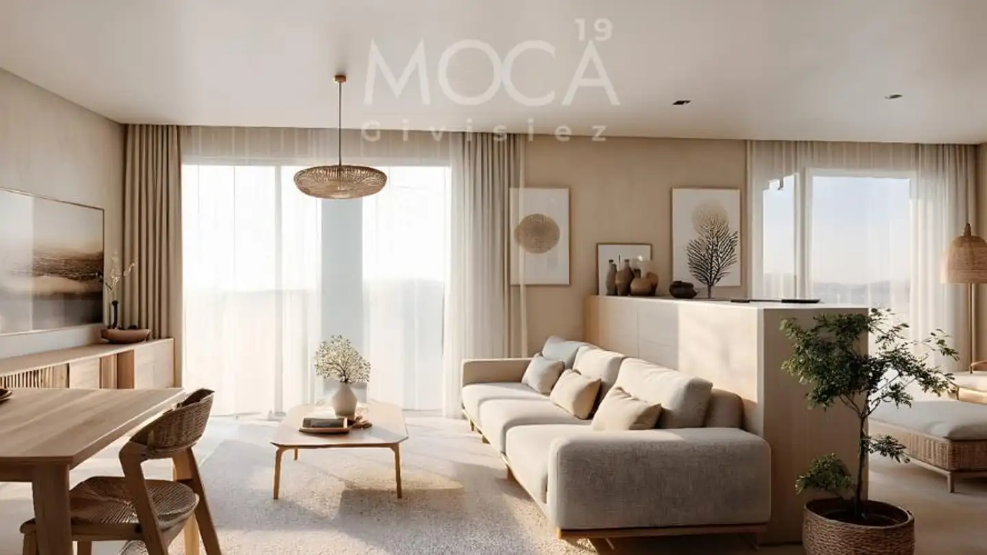 Apartment for rent - Route Du Mont-Carmel 19, 1762 Givisiez - Photo 3