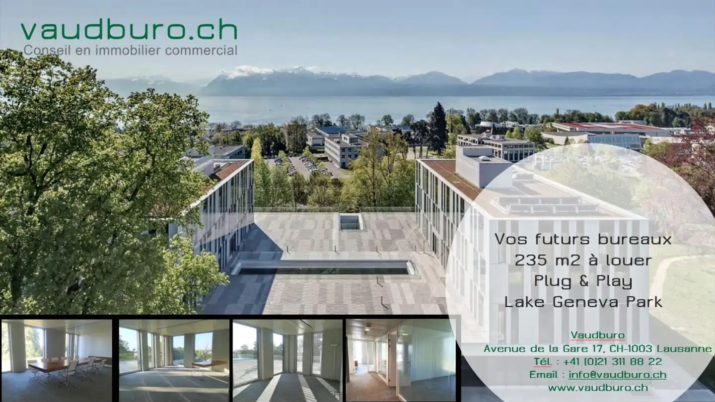 Commercial building plot for rent - Avenue De La Gare 17, 1003 Lausanne