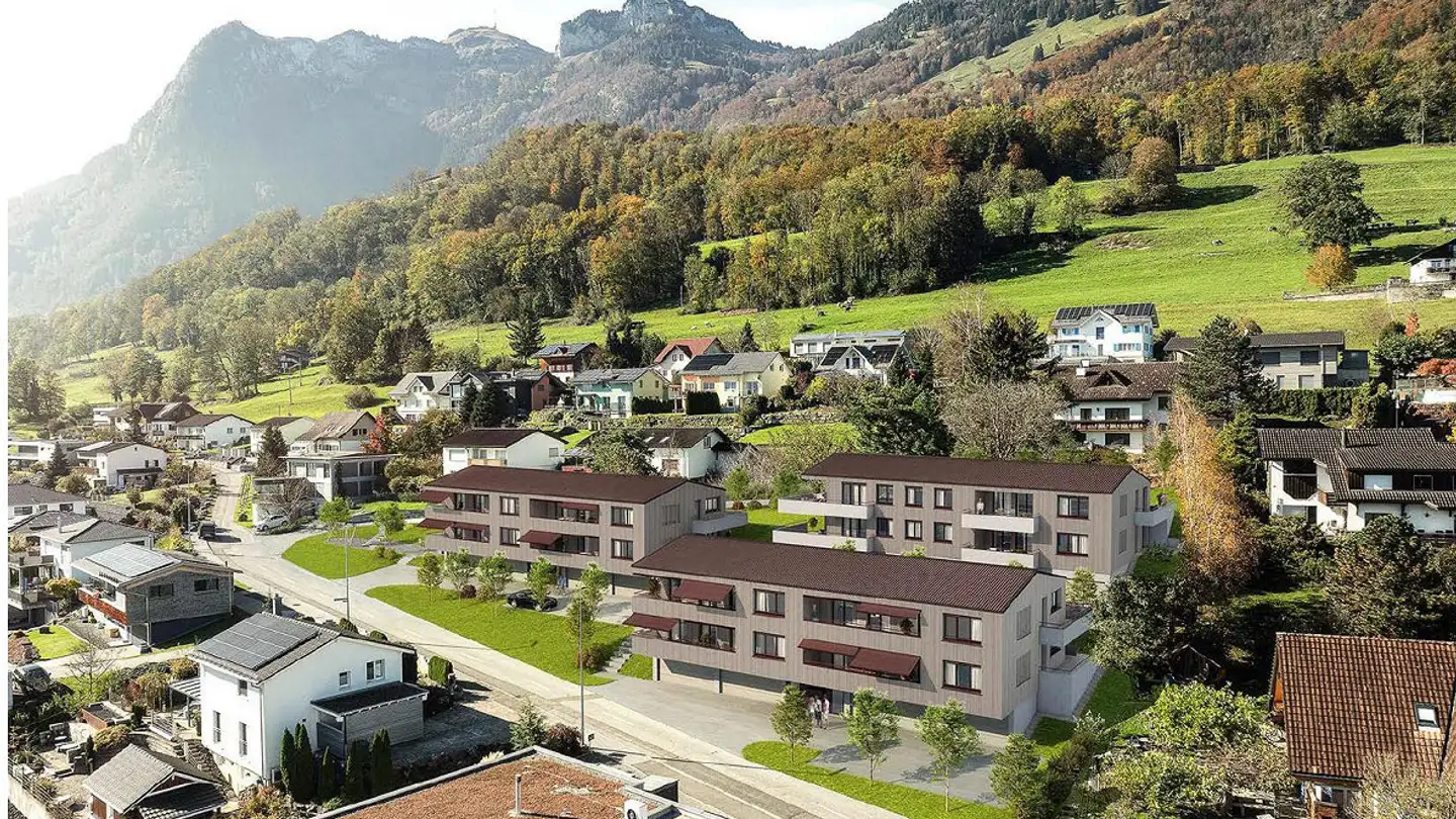 Wohnung mieten - Untere Färschstrasse 8a, 9464 Rüthi (Rheintal)