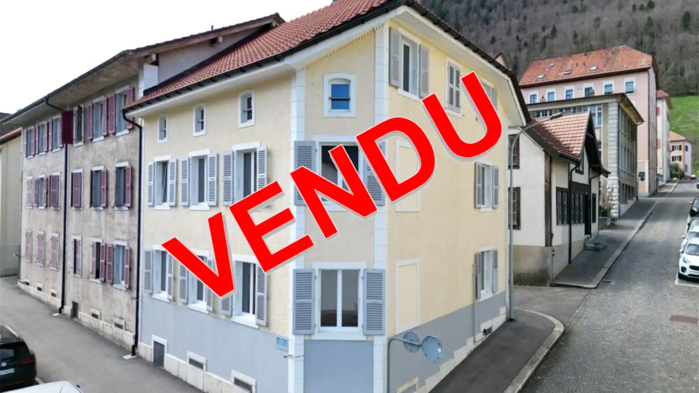 Immeuble résidentiel à vendre - Passage D'erguël 18, 2610 St-Imier